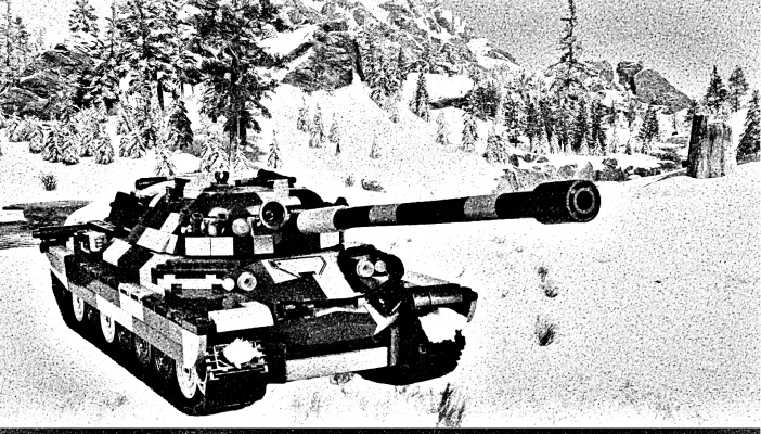 IS-7 en noir et blanc